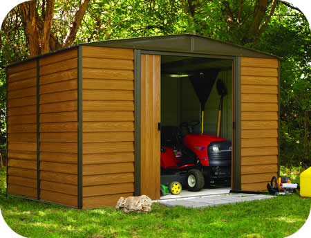Arrow 10x6 Woodridge Steel Storage Shed Kit Arrow 10x6 Woodridge Steel Storage Shed Kit