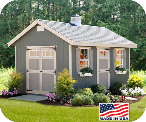 EZ-Fit Riverside 10x16 Wood Storage Shed Kit EZ-Fit Riverside 10x16 Wood Storage Shed Kit